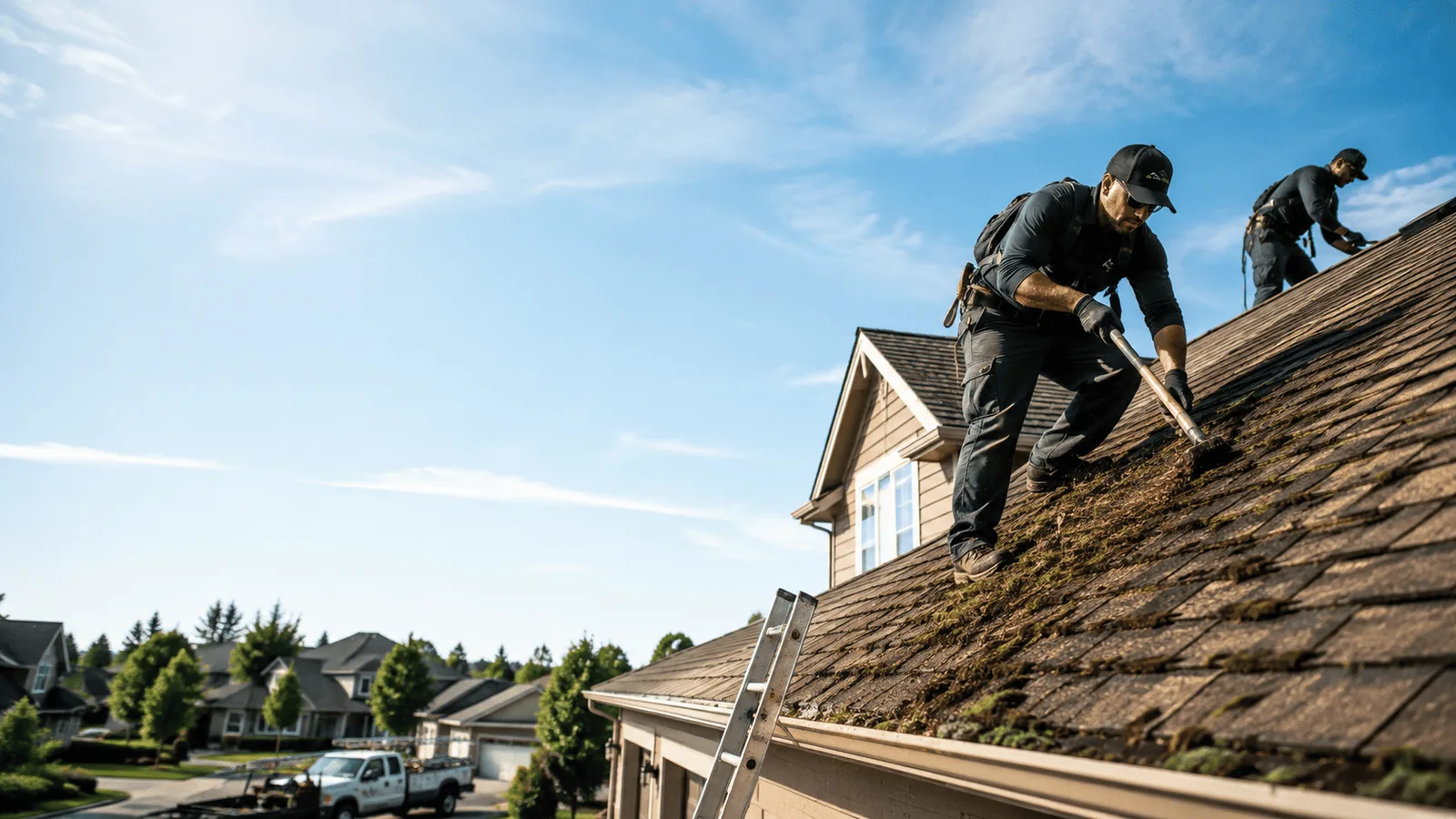 Roof Moss Removal in Ashippun, WI near me